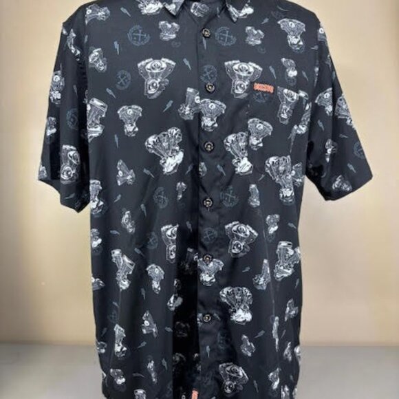 Dixxon Flannel Company Shirt Sz L The Moco Ride Like The Wind Brother Button Up - Picture 1 of 5